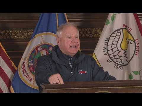 Walz warns Republicans on gun bill votes