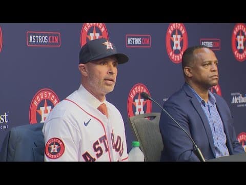Astros name bench coach Joe Espada as new manager