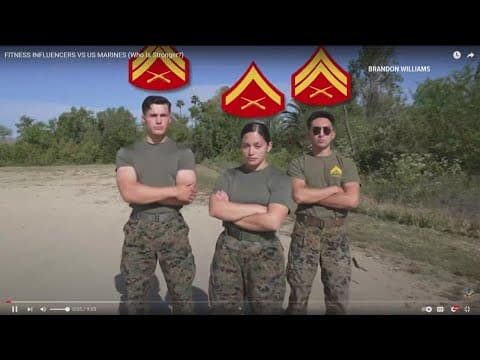 Camp Pendleton uses content creators as a recruiting tool