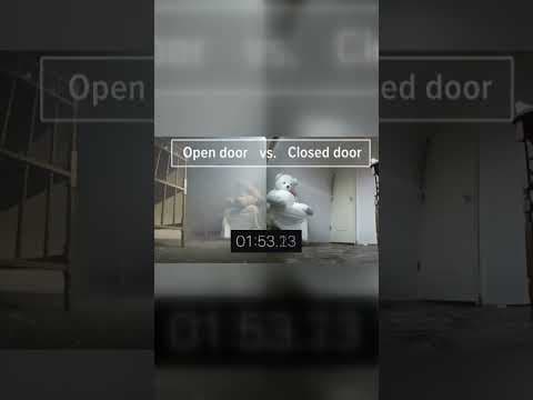 Close the door: It's just one simple thing you can do to protect your family from a house fire.