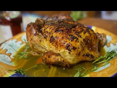Tarragon Cognac Roasted Chicken recipe | Cooking with Styles