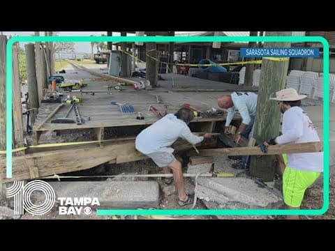 Sarasota Sailing Squadron works to rebuild after flooding, damage from hurricanes