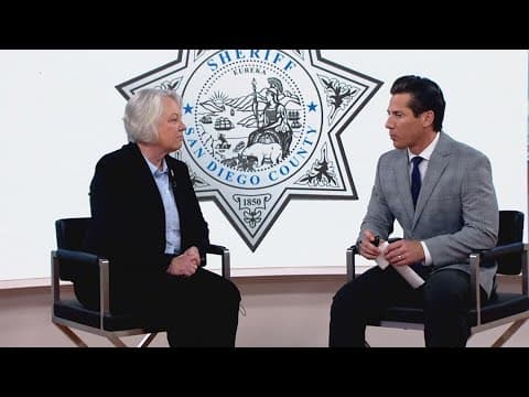 Sheriff Kelly Martinez checks in with CBS 8 Mornings