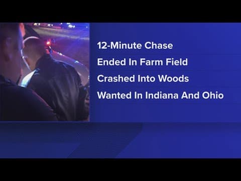 43-year-old man facing charges after fleeing traffic stop, leading police on car chase in Marion