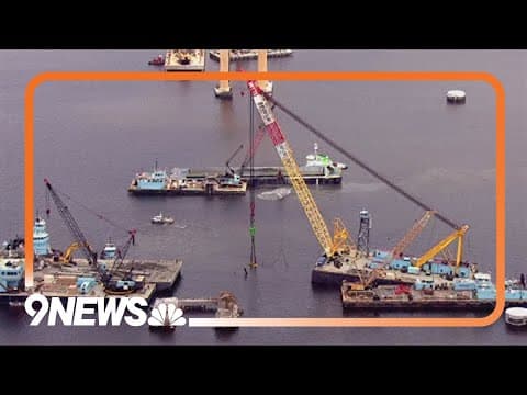 Baltimore channel opens after forced closure following bridge collapse