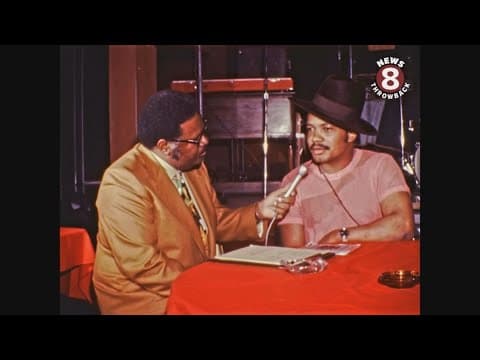 Archie Bell & the Drells perform at Sportsman Club in San Diego in 1971