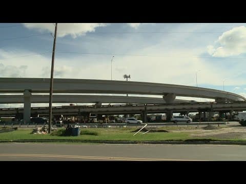 New I-10 west flyover ramp to open at MSY