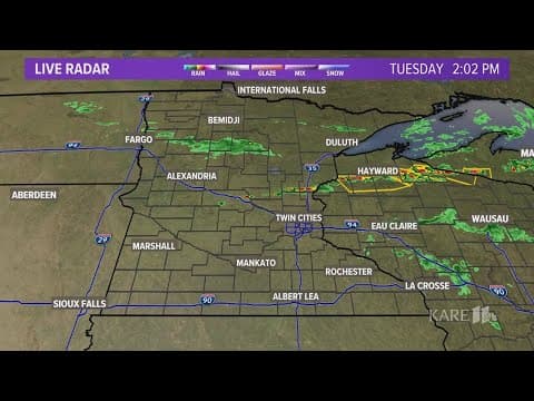 LIVE RADAR: Severe Thunderstorm Watch
