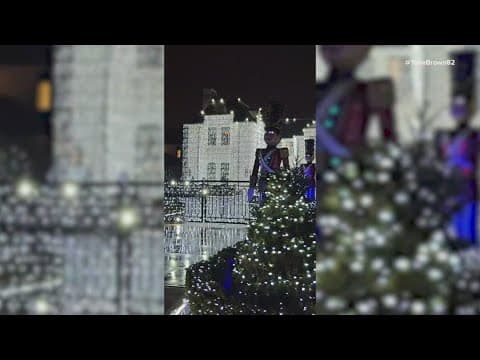 North Texas home gets a lot of attention for its holiday light display