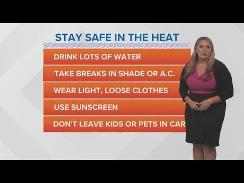 New Orleans Weather: Hot and muggy, feeling like 100 degrees