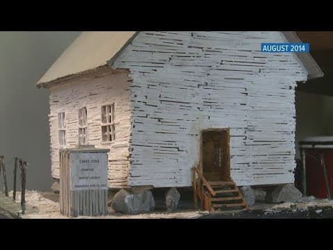 Man recreates historical structures with matchsticks