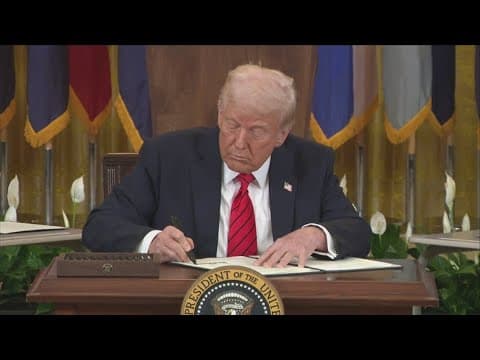 Trump orders a plan to dismantle the Education Department while keeping some core functions