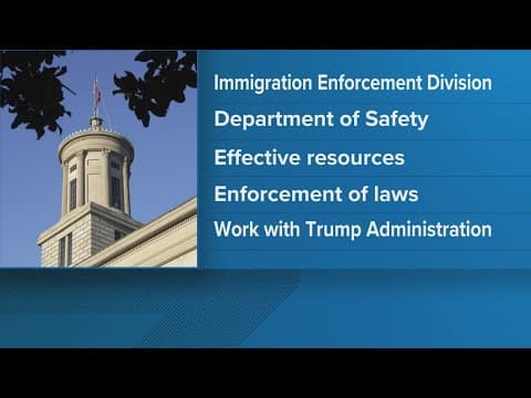 Gov. Bill Lee presents agenda on illegal immigration ahead of special session