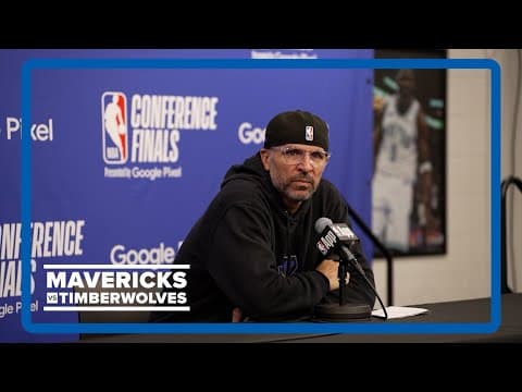 Mavs-Timberwolves Game 5: Jason Kidd pre-game press conference 5.30.24