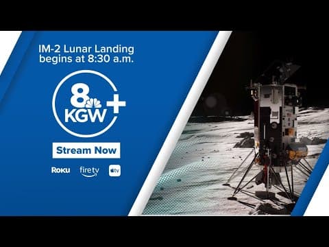 LIVE: Intuitive Machines IM-2 Lunar Landing