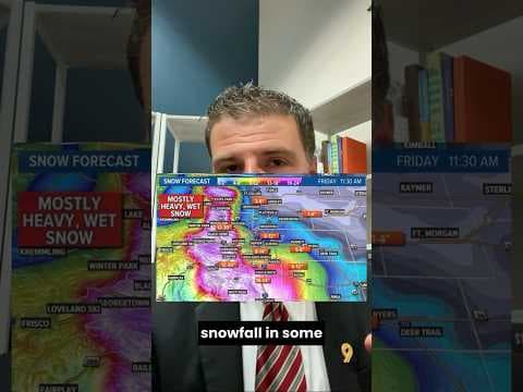 Colorado snowstorm update: Winter Storm Warning issued for Denver metro (Pt.2)