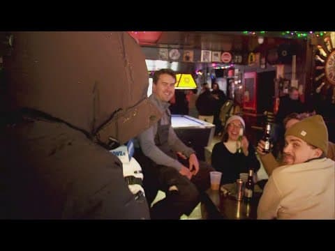 Packed bar in New Orleans open as winter storm sweeps the area