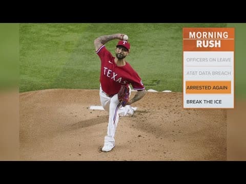 Arlington police arrest former Rangers pitcher Matt Bush
