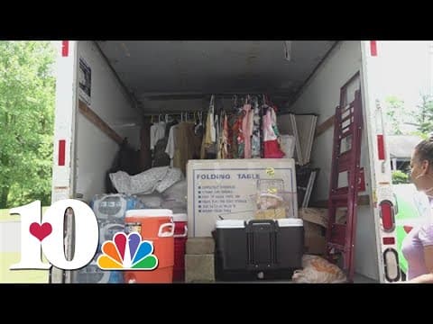 Volunteers give free haircuts, food and clothes to unsheltered neighbors