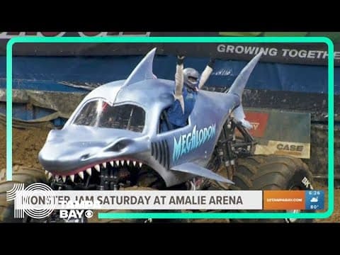 Monster Jam rolls back into Amalie Arena on Saturday