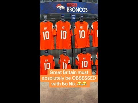 The UK loves Bo Nix. Scotty Gange shares the funny reason why.