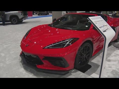 Opening day at the San Diego International Auto Show
