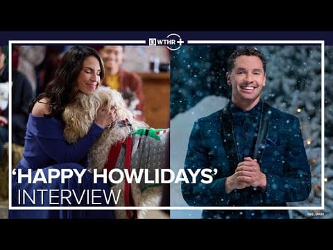 'Finding Mr. Christmas' winner makes Hallmark Christmas movie debut in 'Happy Howlidays'