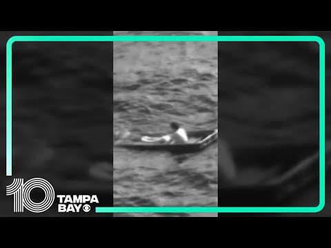 Man stranded in boat for almost 2 days rescued off #Florida coast #shorts
