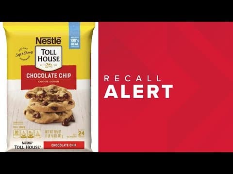 Popular Nestlé Toll House cookie dough recalled because it may contain wood chips