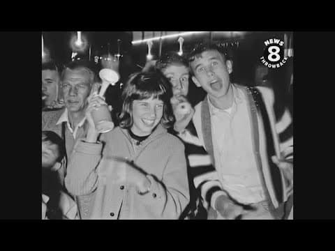 1964 New Year's Eve celebration in downtown San Diego