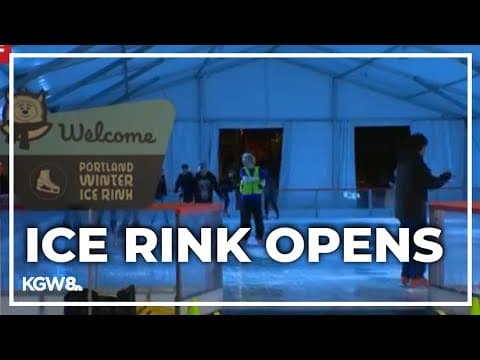 Portland outdoor ice rink opens