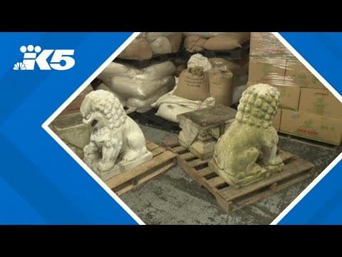 Viet-Wah Supermarket's lion statues saved by community members after fire