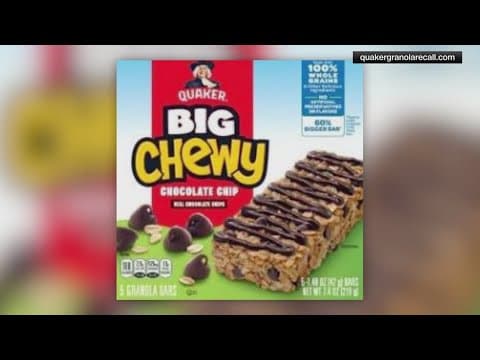 Dozens of Quaker Oats products part of nationwide recall