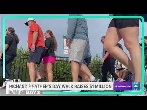 $1 million raised for cancer research at Moffitt during annual Father's Day walk