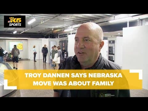 Athletic director Troy Dannen on why he's leaving UW for Nebraska