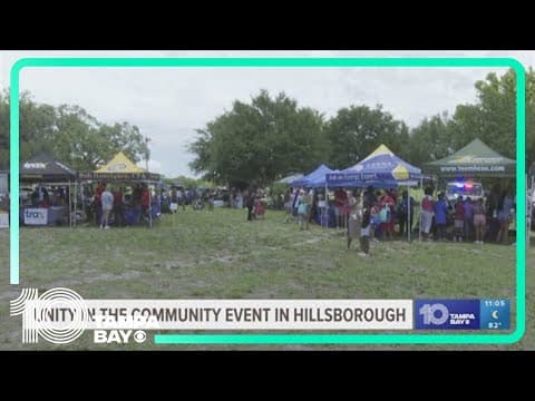 Hundreds gather for 'Unity in the Community' event in Hillsborough County