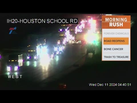 Lanes reopened after a deadly crash shut down a busy highway