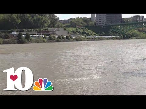 Water levels not too high on the Tennessee River