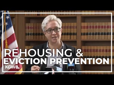 Oregon governor addresses Portland task force, budget