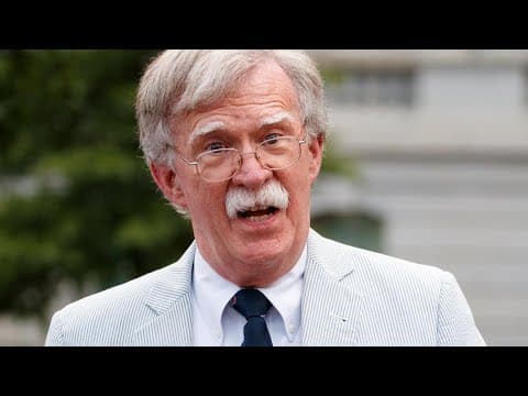 Home of former Trump national security adviser John Bolton searched by FBI