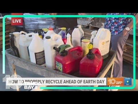 How to properly recycle ahead of Earth Day