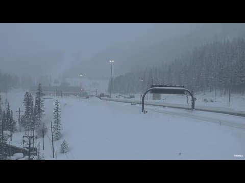 Snow falls in Colorado mountains west of Denver: Winter storm coverage