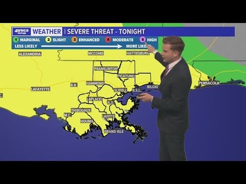 Weather: Storms expected to move in around midnight