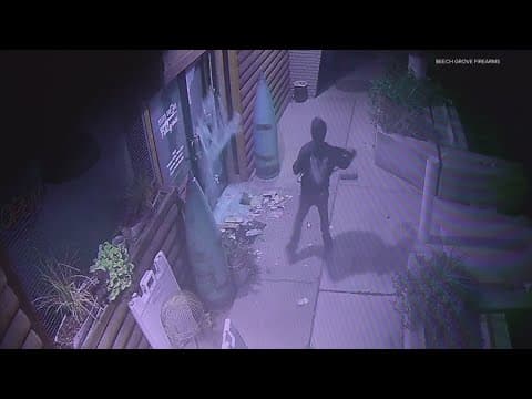 Beech Grove gun store continues to see robberies and break-ins