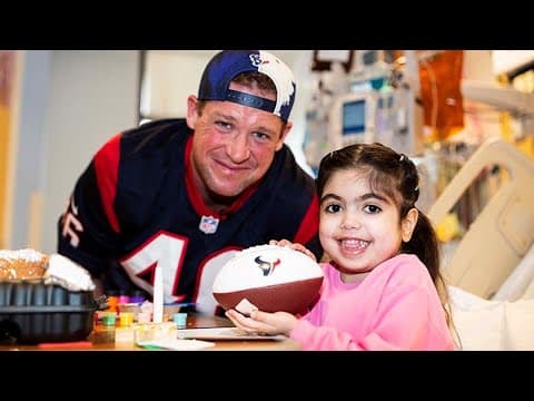 Houston Texans visit TCH patients, families