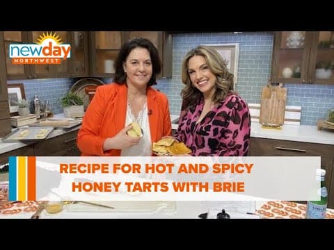 Spice up spring with hot honey apple tarts with brie - New Day NW