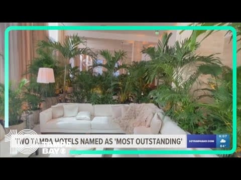 Michelin named two Tampa hotels as 'most outstanding'