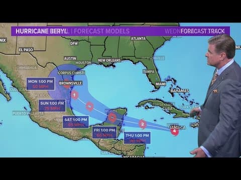Tracking Hurricane Beryl: Expected to make landfall again early Friday morning