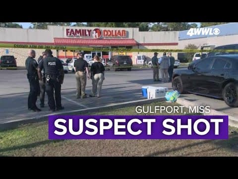 Suspect in critical condition after police shooting in Gulfport