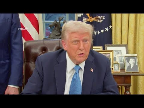 Trump's trade war among allies triggers retaliation from Canada and Mexico